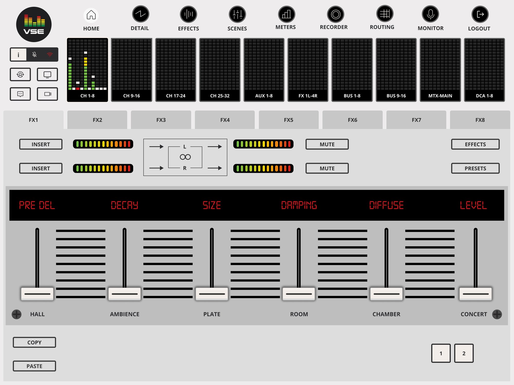 1. Hall Reverb